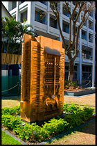 Sculpture at King George Square, Brisbane, QLD, Australia