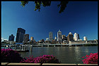 Brisbane City, View from the South Bank, QLD, Australia