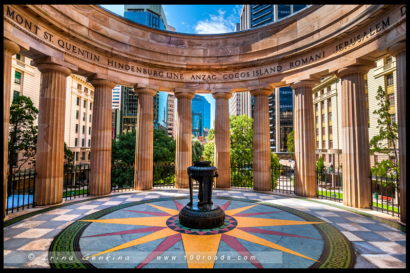 Брисбен (Brisbane) - Площадь Анзак (ANZAC Square)