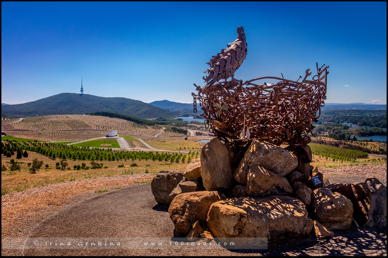 Национальный Дендрарий, National Arboretum, Канберра, Canberra, Австралийская столичная территория, ACT, Австралия, Australia