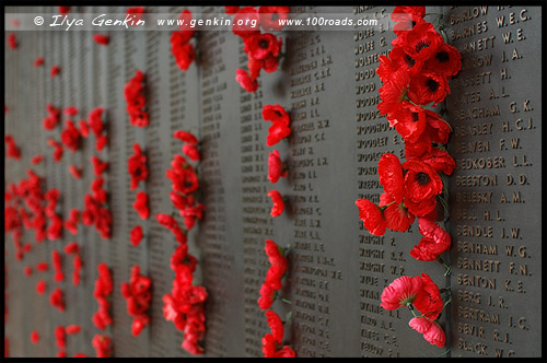 Стена славы, Roll of Honour, Австралийский военный мемориал, Australian War Memorial, Канберра, Canberra, Австралийская столичная территория, ACT, Австралия, Australia