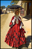 Костюм 19 век, Соверен Хилл, Sovereign Hill, Балларат, Ballarat, Виктория, Victoria, Австралия, Australia