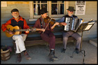 Костюм 19 век, Музыканты, Соверен Хилл, Sovereign Hill, Балларат, Ballarat, Виктория, Victoria, Австралия, Australia