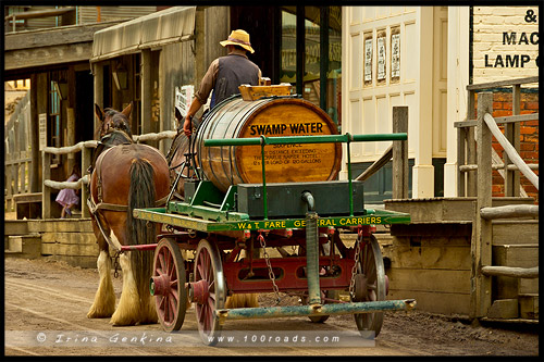 Соверен Хилл, Sovereign Hill, Балларат, Ballarat, Виктория, Victoria, Австралия, Australia