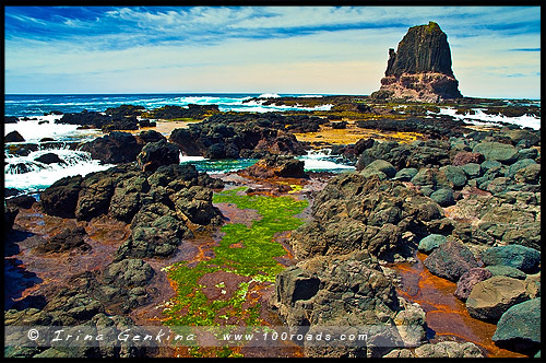 The Cape Schanck Lighthouse, Mornington Peninsula National Park, Victoria, Australia