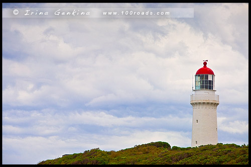 Маяк на Мысе Шанк, Cape Schanck Lighthouse, Полуостпов Монингтон, Mornington Peninsula, Виктория, Victoria, VIC, Австралия, Australia