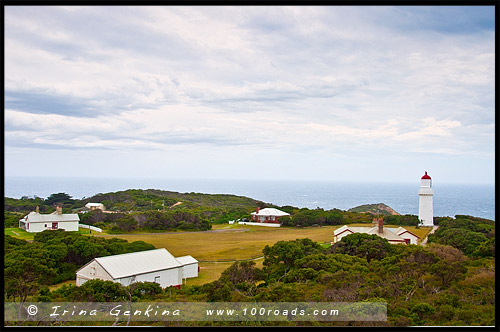 Маяк Мыса Шанк, Cape Schanck Lighthouse, Полуостпов Монингтон, Mornington Peninsula, Виктория, Victoria, VIC, Австралия, Australia