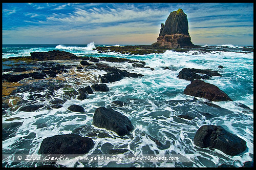 Мыс Шанк, Cape Schanck, Полуостпов Монингтон, Mornington Peninsula, Виктория, Victoria, VIC, Австралия, Australia