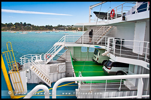 Queenscliff – Sorrento Ferry Service, Полуостпов Монингтон, Mornington Peninsula, Виктория, Victoria, VIC, Австралия, Australia