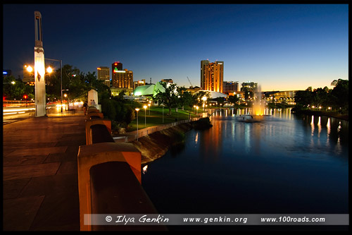 Мост Аделаида, Adelaide bridge, Аделаида, Adelaide, Южная Australia, South Australia, Австралия, Australia