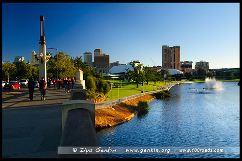 Мост Аделаида, Adelaide bridge, Аделаида, Adelaide, Южная Australia, South Australia, Австралия, Australia