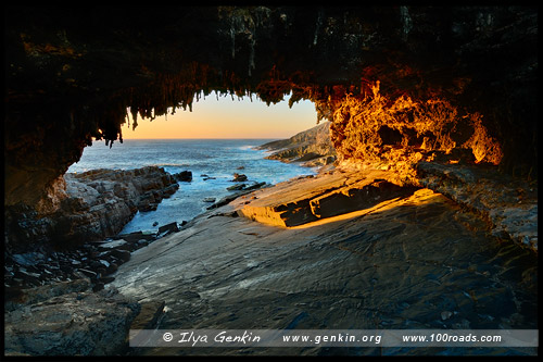 Адмиральская арка, Admirals Arch, Остров Кенгуру, Kangaroo Island, Южная Australia, South Australia, Австралия, Australia