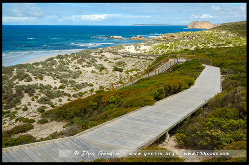 Променад Дона Диксона, Don Dixon boardwalk, Остров Кенгуру, Kangaroo Island, Южная Australia, South Australia, Австралия, Australia