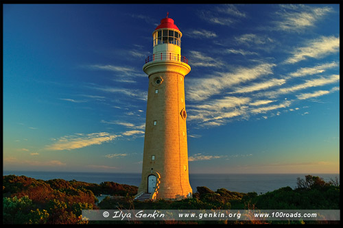 Маяк Дю Куэдик, Cape du Couedic Lighthouse, Остров Кенгуру, Kangaroo Island, Южная Australia, South Australia, Австралия, Australia