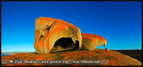 Выдающийся Скалы, Remarkable Rocks, Остров Кенгуру, Kangaroo Island, Южная Australia, South Australia, Австралия, Australia