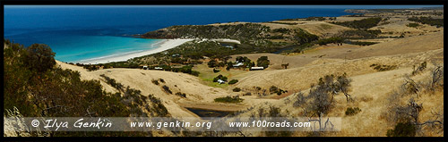 Пляж короля Георга, King George Beach, Остров Кенгуру, Kangaroo Island, Южная Australia, South Australia, Австралия, Australia