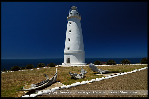 Маяк мыса Виллоуби, Cape Willoughby Lighthouse, Остров Кенгуру, Kangaroo Island, Южная Australia, South Australia, Австралия, Australia