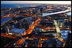 City at Night, View from the Rialto Towers, Мельбурн, Melbourne, штат Виктория, Victoria, Австралия, Australia