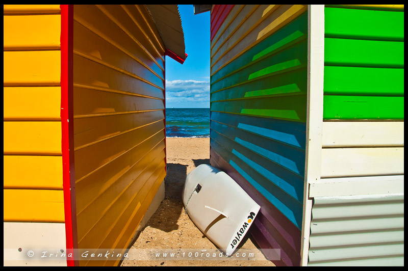 Dendy-Бич-Стрит, Dendy Street Beach, Брайтон, Brighton, Мельбурн, Melbourne, Австралия, Australia