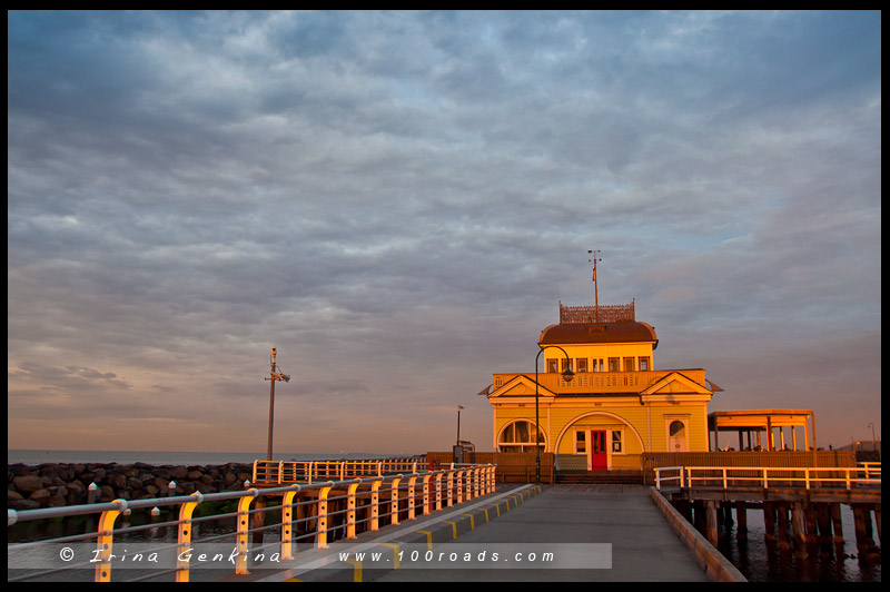 Киоск Сент-Килда, St Kilda Kiosk, Мельбурн, Melbourne, Австралия, Australia