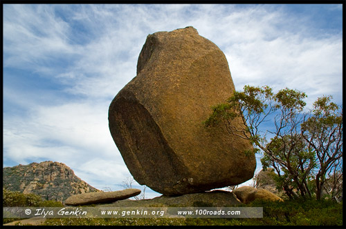 Страж, The Sentinel, Национальный парк Горы Баффало, Mt Buffalo NP, Виктория, Victoria, Австралийские Альпы, Australian Alps, Австралия, Australia