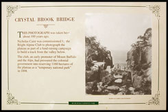 Мост Кристал Брук, Crystal Brook Bridge, Национальный парк Горы Баффало, Mt Buffalo NP, Виктория, Victoria, Австралия, Australia