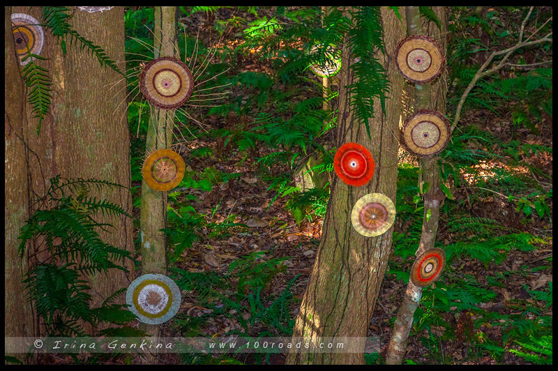 Скульптура в Живописном Мире, Sculpture at Scenic World, Катумба, Katoomba, Голубые Горы, Blue Mountains, Новый Южный Уэльс, NSW, Австралия, Australia