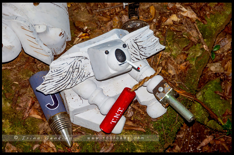 Скульптура в Живописном Мире, Sculpture at Scenic World, Катумба, Katoomba, Голубые Горы, Blue Mountains, Новый Южный Уэльс, NSW, Австралия, Australia