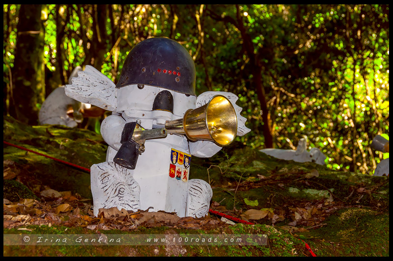 Скульптура в Живописном Мире, Sculpture at Scenic World, Катумба, Katoomba, Голубые Горы, Blue Mountains, Новый Южный Уэльс, NSW, Австралия, Australia