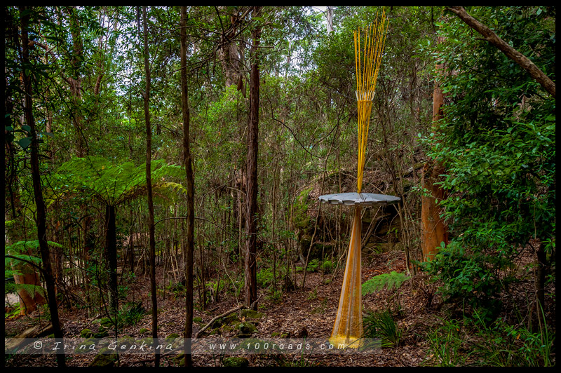 Скульптура в Живописном Мире, Sculpture at Scenic World, Катумба, Katoomba, Голубые Горы, Blue Mountains, Новый Южный Уэльс, NSW, Австралия, Australia