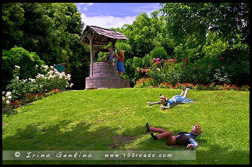 Сады Долины Хантер, Hunter Valley Gardens, Долина Хантер, Hunter Valley, Новый Южный Уэльс, NSW, Австралия, Australia