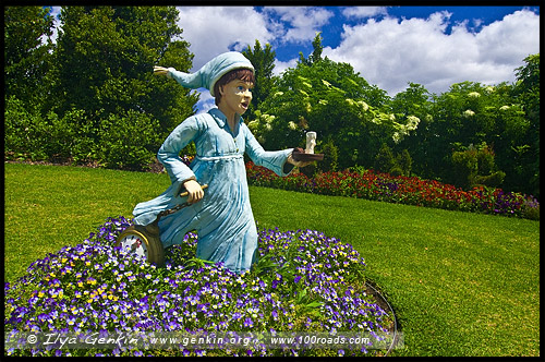 Сады Долины Хантер, Hunter Valley Gardens, Долина Хантер, Hunter Valley, Новый Южный Уэльс, NSW, Австралия, Australia