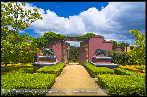 Сады Долины Хантер, Hunter Valley Gardens, Долина Хантер, Hunter Valley, Новый Южный Уэльс, NSW, Австралия, Australia