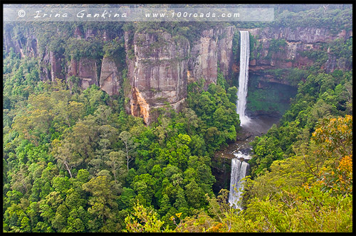 <Водопад Белмор, Белмор Фолс, Belmore Falls, Национальный парк Мортон, Morton National Park, Новый Южный Уэльс, NSW, Австралия, Australia