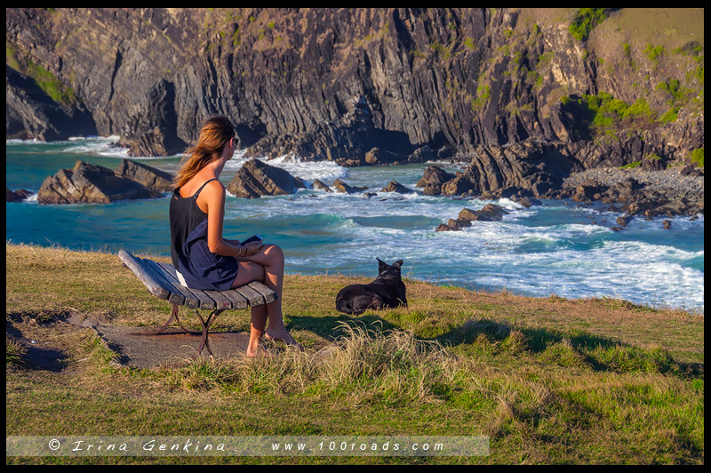 Fingal Head Lighthouse, Твид Хедс, Tweed Heads, Новый Южный Уэльс, New South Wales, Австралия, Australia