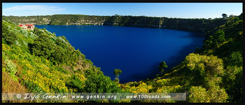 Голубое Озеро, Blue Lake, Маунт Гембер, Mount Gambier, Южная Австралия, South Australia, SA, Австралия, Australia