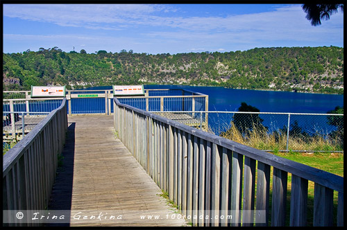 Голубое Озеро, Blue Lake, Маунт Гембер, Mount Gambier, Южная Австралия, South Australia, SA, Австралия, Australia