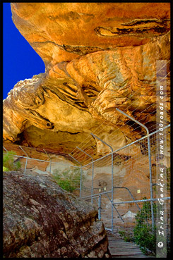 Пещера Рук, Manja Shelter, Парк Грэмпианс, Grampians Natonal Park, Виктория, Victoria, VIC, Австралия, Australia