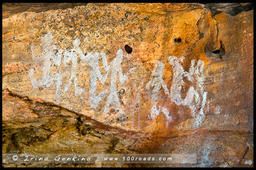 Убежище Нгамаджидж, Ngamadjidj Shelter, Парк Грэмпианс, Grampians Natonal Park, Виктория, Victoria, VIC, Австралия, Australia