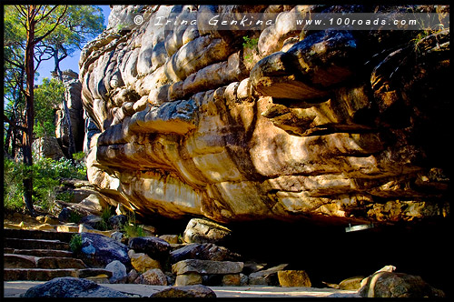 Прохладное место, Cool Chamber, Страна чудес, Wonderland, Парк Грэмпианс, Grampians Natonal Park, Виктория, Victoria, VIC, Австралия, Australia