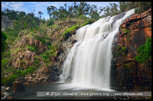 Водопад Маккензи, MacKenzie Falls, Парк Грэмпианс, Парк Грэмпианс, Grampians Natonal Park, Виктория, Victoria, VIC, Австралия, Australia