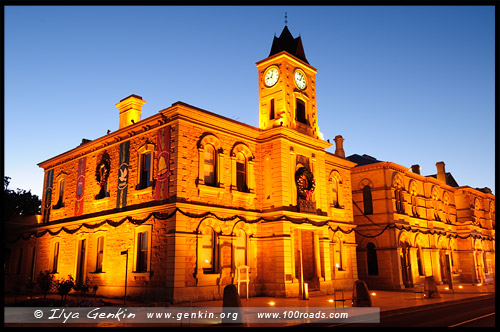 Здание Муниципалитета, Town Hall, City Hall,  Маунт Гембер, Mount Gambier, Южная Австралия, South Australia, SA, Австралия, Australia