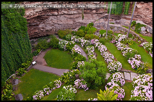 Пещерный Сад, Cave Gardens, Маунт Гембер, Mount Gambier, Южная Австралия, South Australia, SA, Австралия, Australia