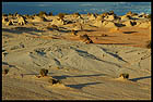 Sunset at The Walls of China, Mungo National Park, NSW, Australia