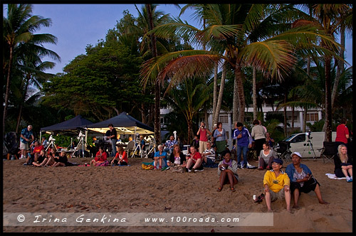 Полное солнечное затмение, Cairns Eclipse 2012, Palm Cove, Queensland, Квинсленд, QLD, Австралия, Australia