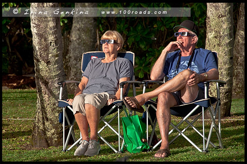 Полное солнечное затмение, Cairns Eclipse 2012, Palm Cove, Queensland, Квинсленд, QLD, Австралия, Australia