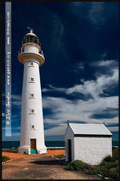 Маяк Низкая Точка, Point Lowly Lighthouse, Полуостров Айри, Eyre Peninsula, Южная Australia, South Australia, Австралия, Australia