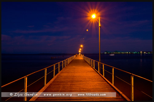 Городской пирс, Порт Линкольн, Port Lincoln, Полуостров Айри, Eyre Peninsula, Южная Australia, South Australia, Австралия, Australia