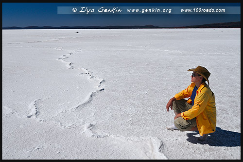 Озеро Гэднэ, Озеро Гарднер, Lake Gairdner, Аутбек Южной Австралии, Outback, Южная Australia, South Australia, Австралия, Australia