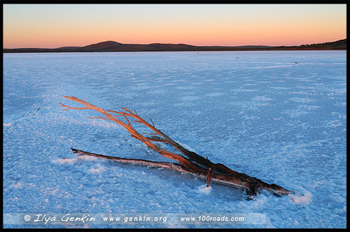 Озеро Гэднэ, Озеро Гарднер, Lake Gairdner, Аутбек Южной Австралии, Outback, Южная Australia, South Australia, Австралия, Australia